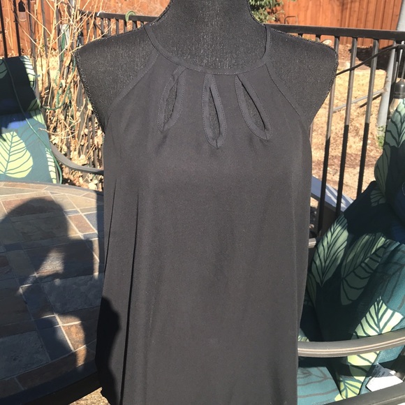 NWT Papermoon  Walita  solid black halter neck chiffon sleeveless top. Size XS - Picture 5 of 13